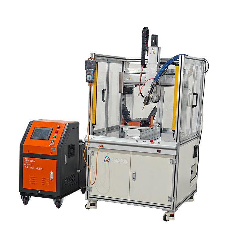 Fire-akset varm smelte limmaskine