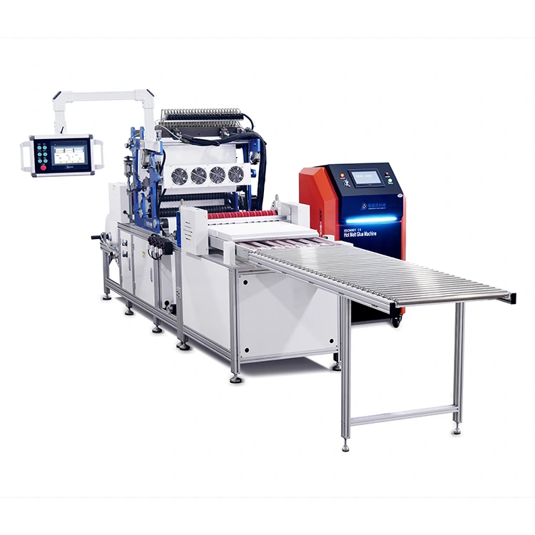 Papirfoldemaskine uden partition